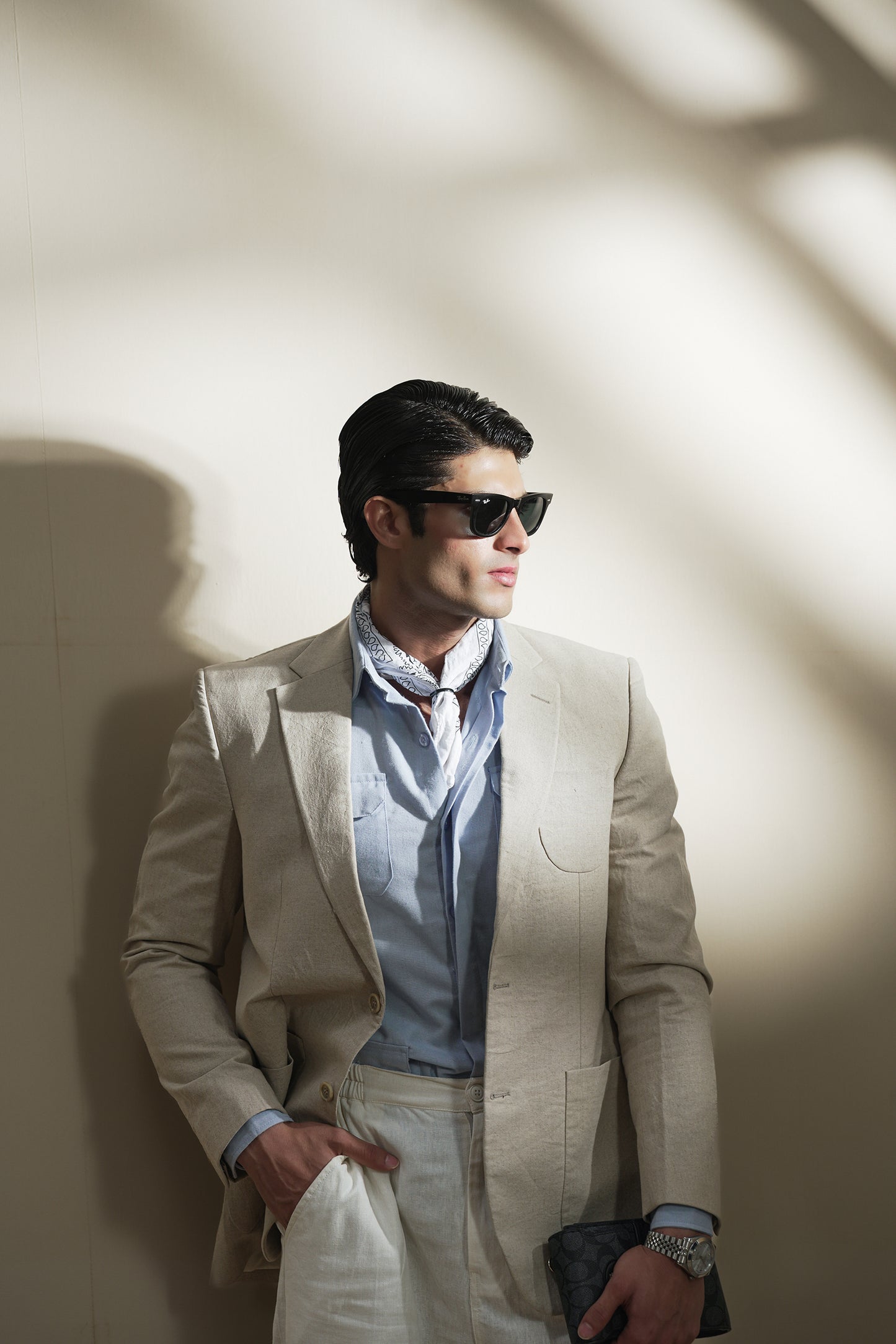 Tailored Linen Blazer (MLB-03)