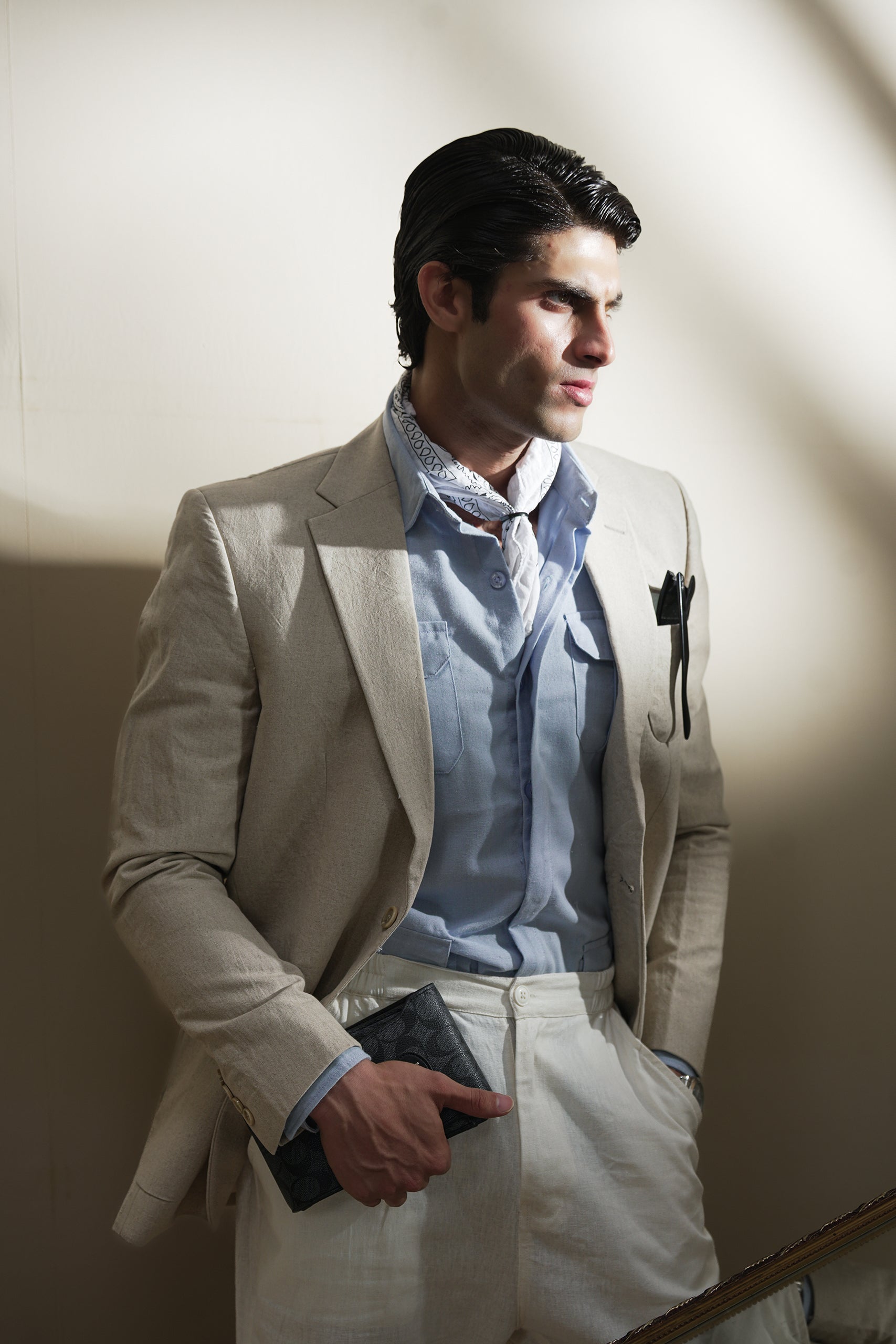 Tailored Linen Blazer (MLB-03)