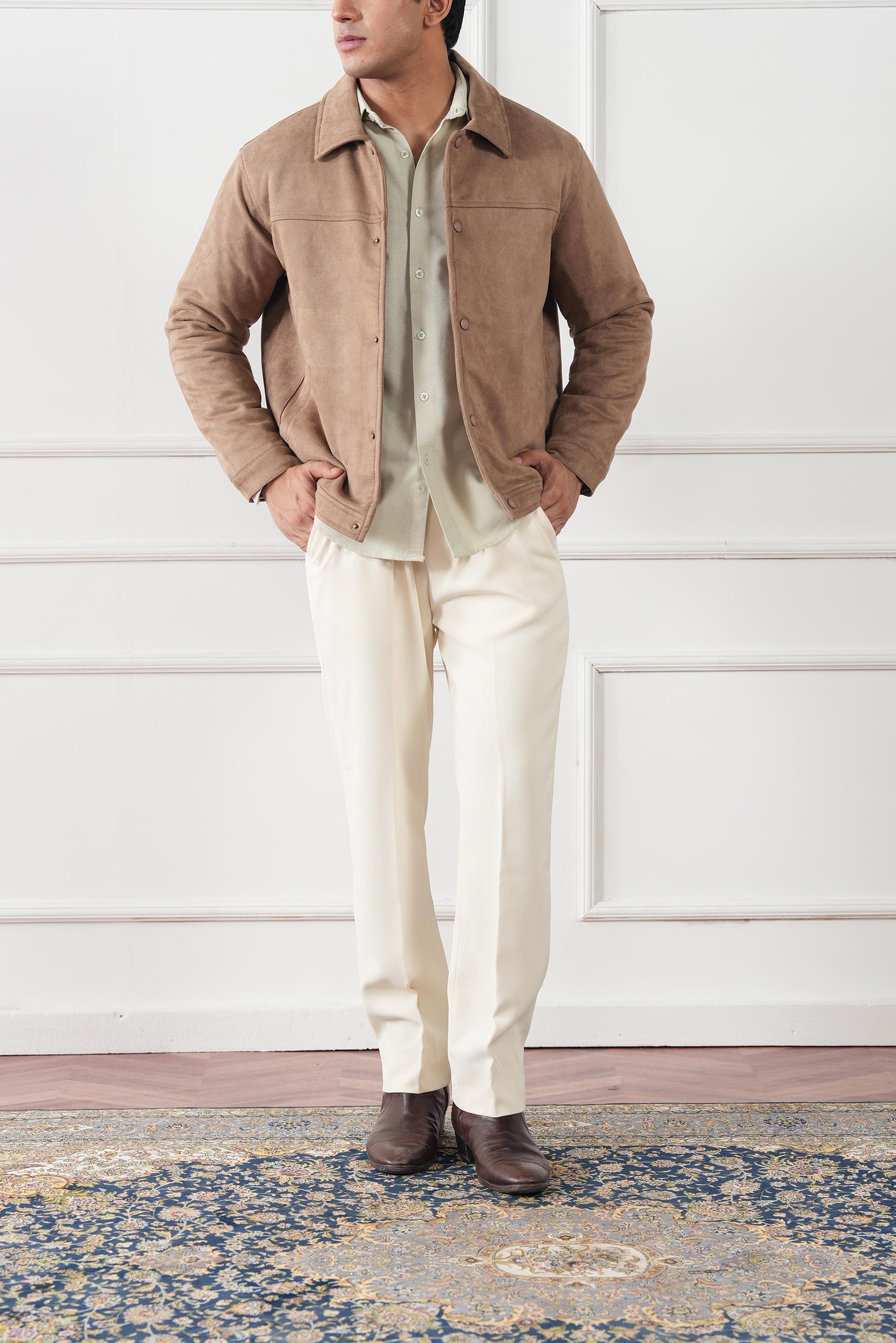 Classic Suede Jacket (MLJ-02)