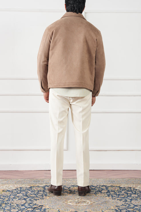 Beige Jacket for Men