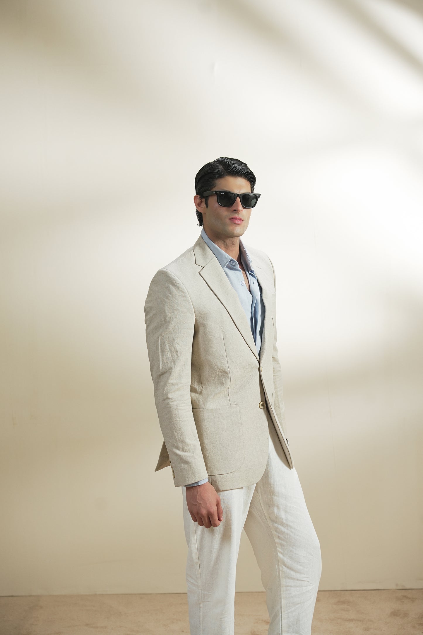 Tailored Linen Blazer (MLB-03)