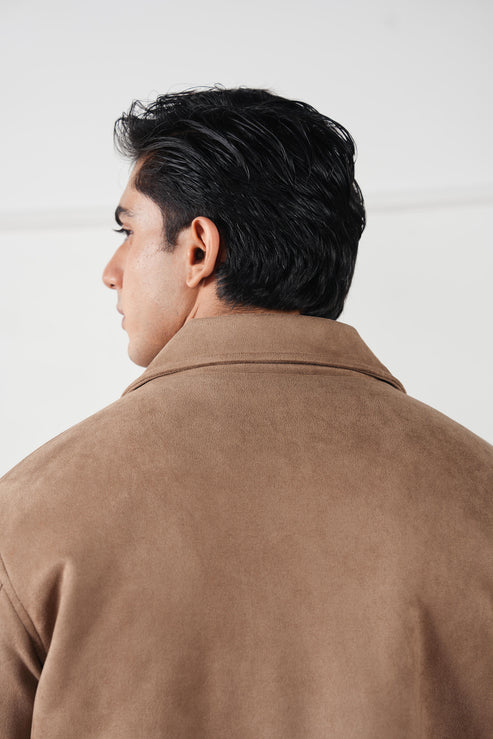 Beige Jacket for Men