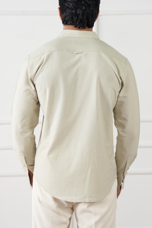 Light grey Casual Shirt for Men