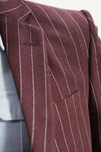 Pinstripe Linen Blazer (MLB-05)