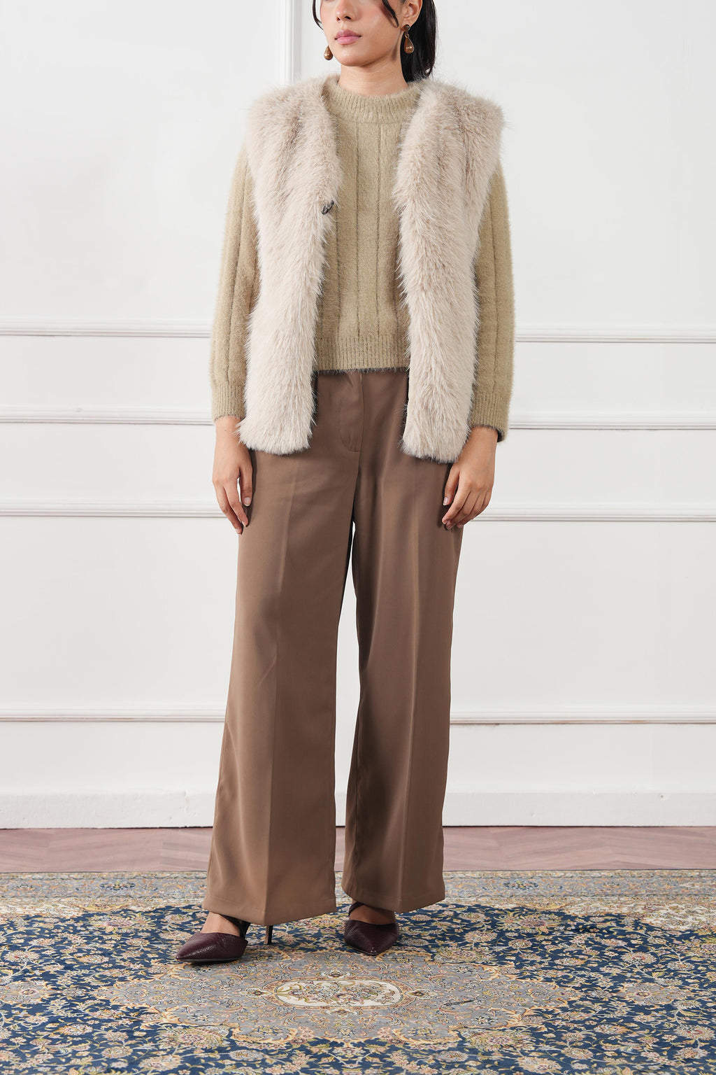 Plush Fur Gilet (WFJ-03)