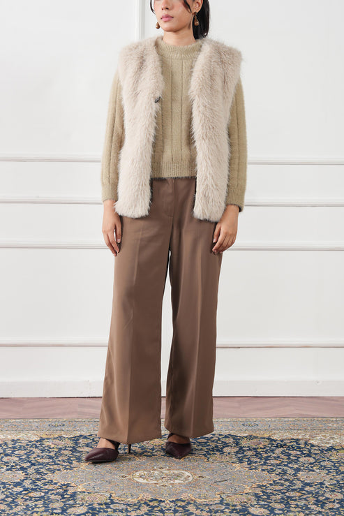 Cream Jacket for Women