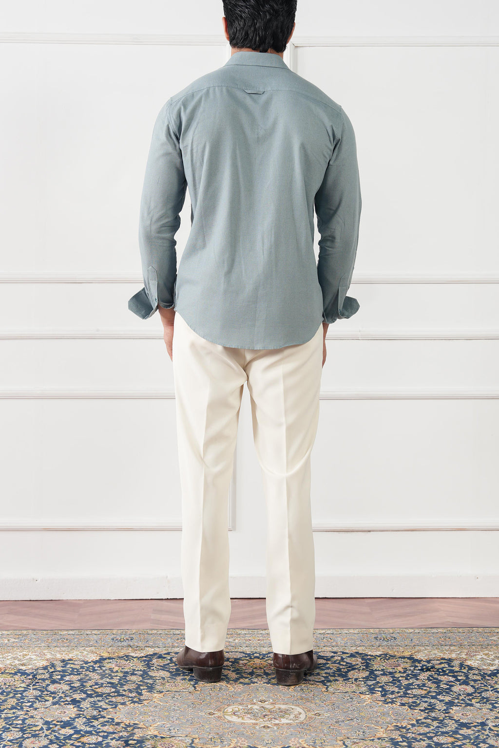 Textured Regular Fit Shirt - (MCS-09)