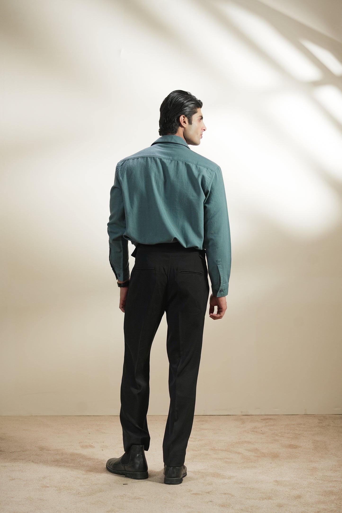 Double Pocket Linen Shirt (MCS-06)