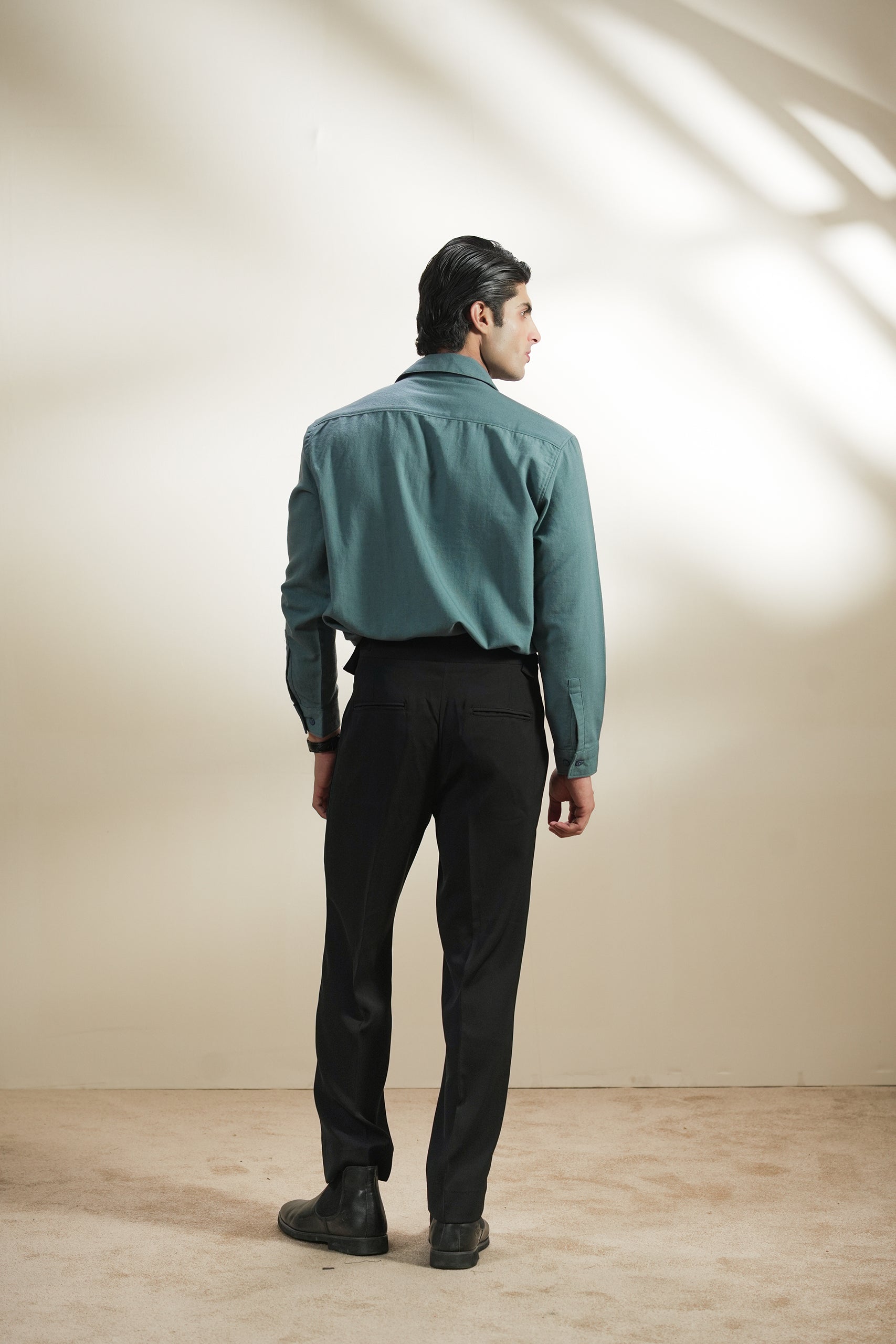 Double Pocket Linen Shirt (MCS-06)