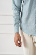 Textured Regular Fit Shirt - (MCS-12)