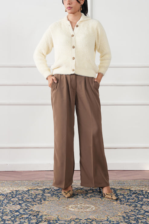 Cream Sweater for Women