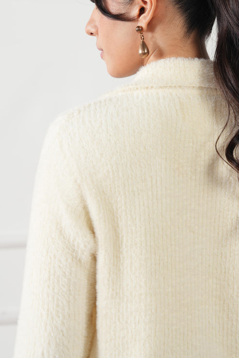 Cream Sweater for Women
