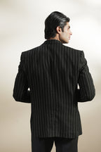 Pinstripe Linen Blazer (MLB-06)