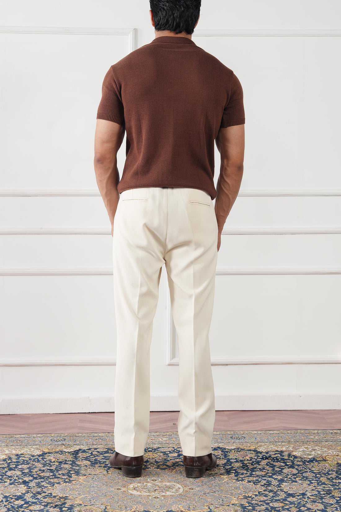 Chocolate brown Polo Shirt for Men