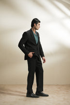 Pinstripe Linen Blazer (MLB-06)