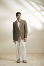 Tailored Linen Blazer (MLB-01)