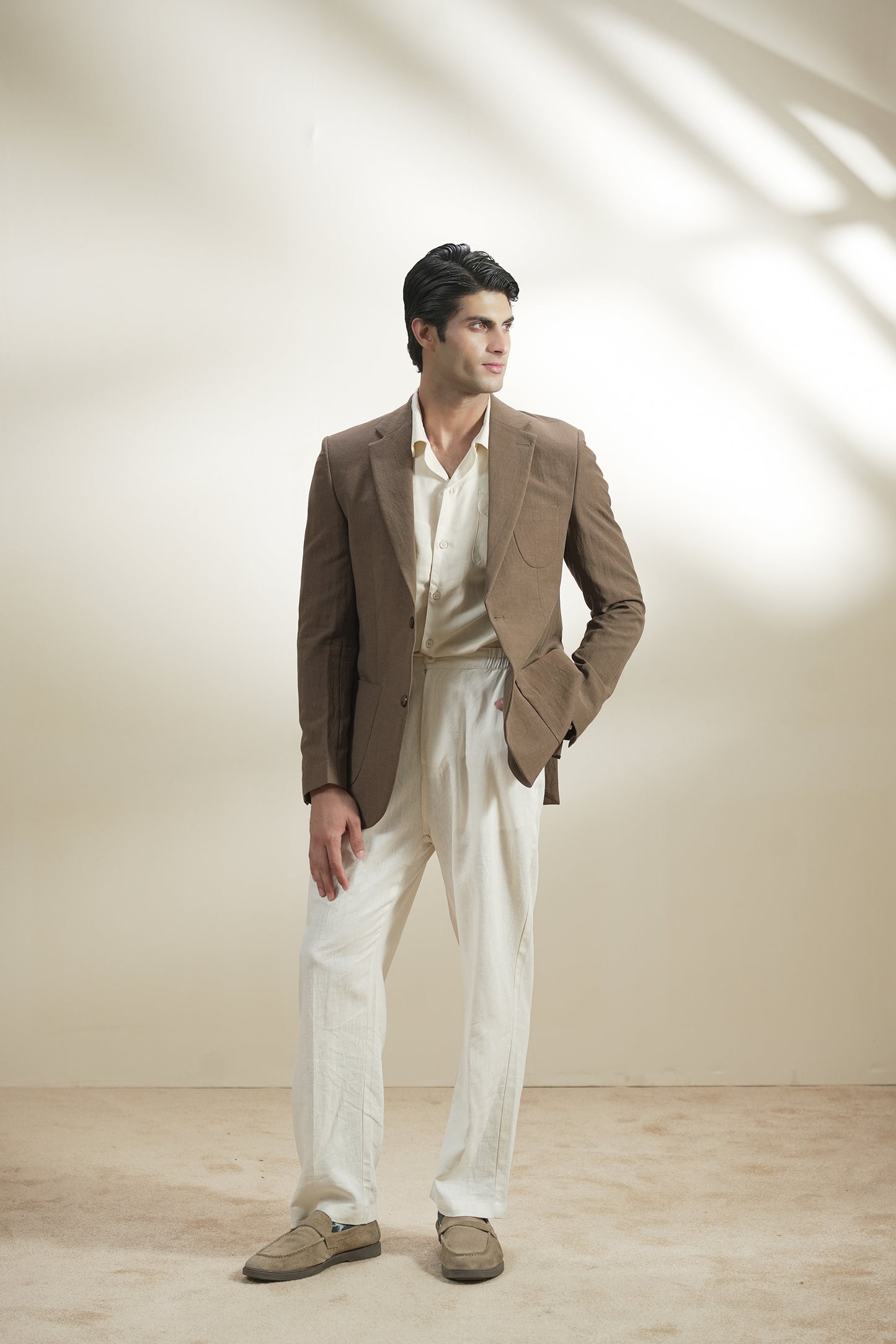 Tailored Linen Blazer (MLB-01)