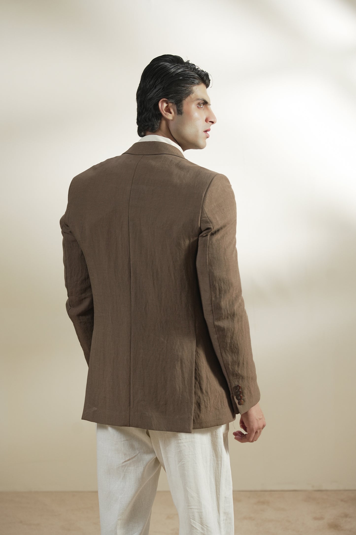 Tailored Linen Blazer (MLB-01)