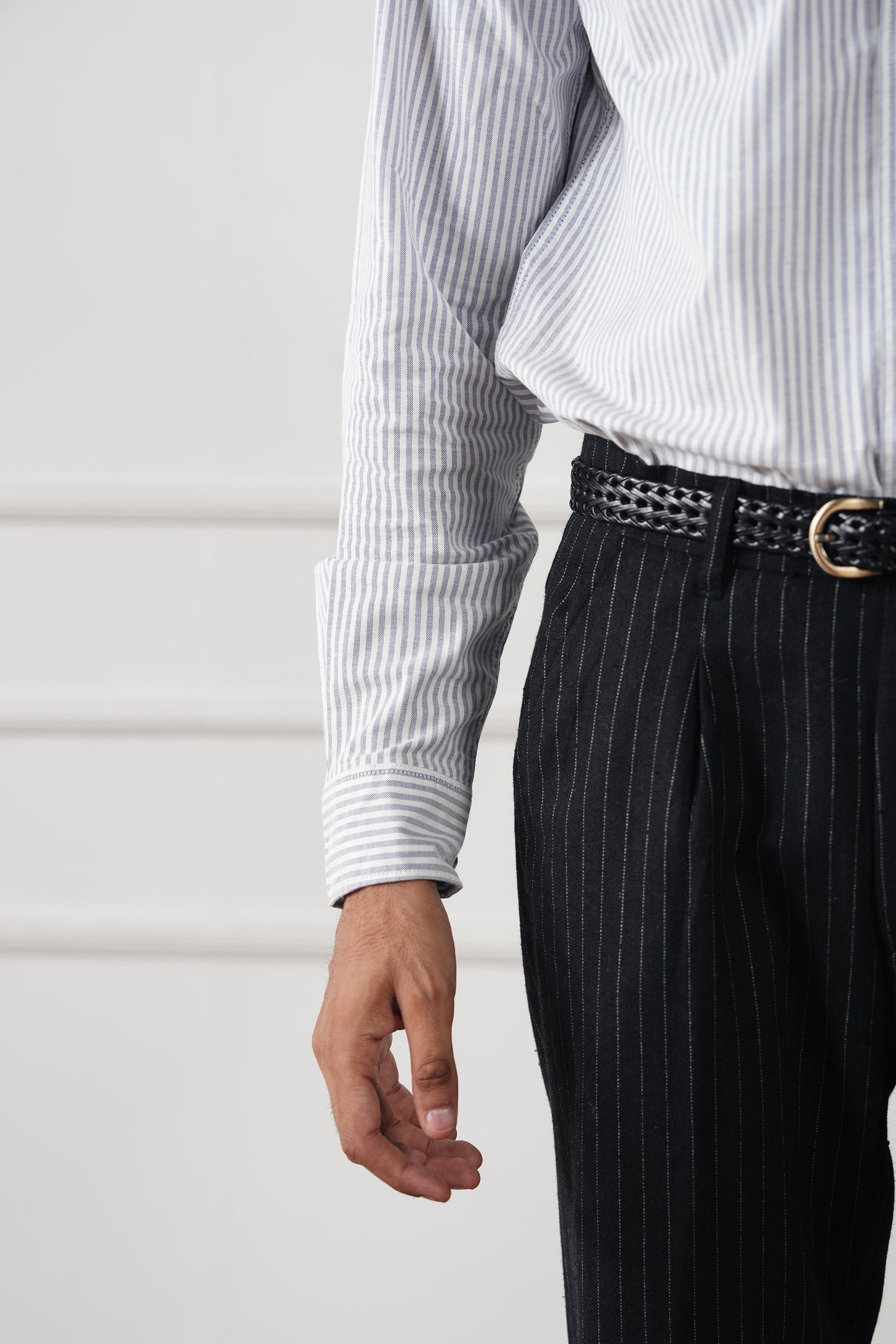 Striped Regular Fit Shirt (MCS-01)