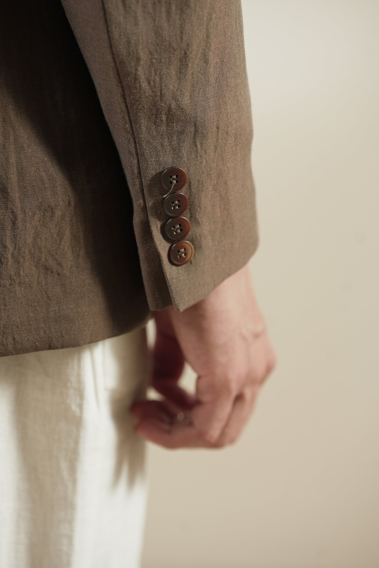 Tailored Linen Blazer (MLB-01)