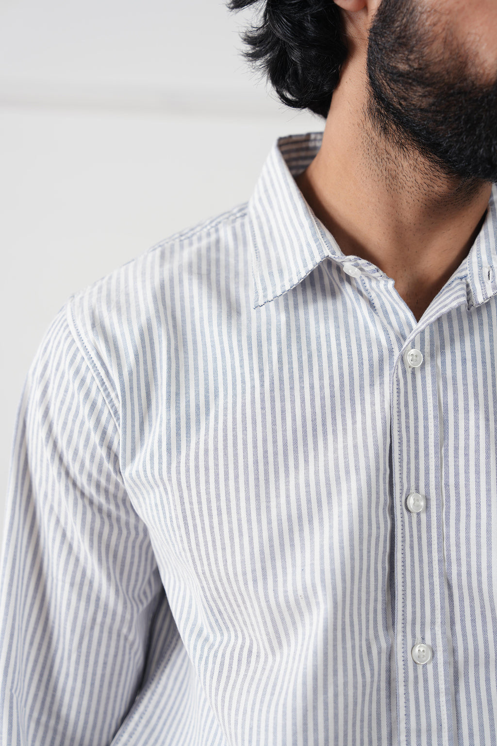 Striped Regular Fit Shirt (MCS-01)