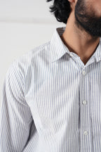 Striped Regular Fit Shirt (MCS-01)