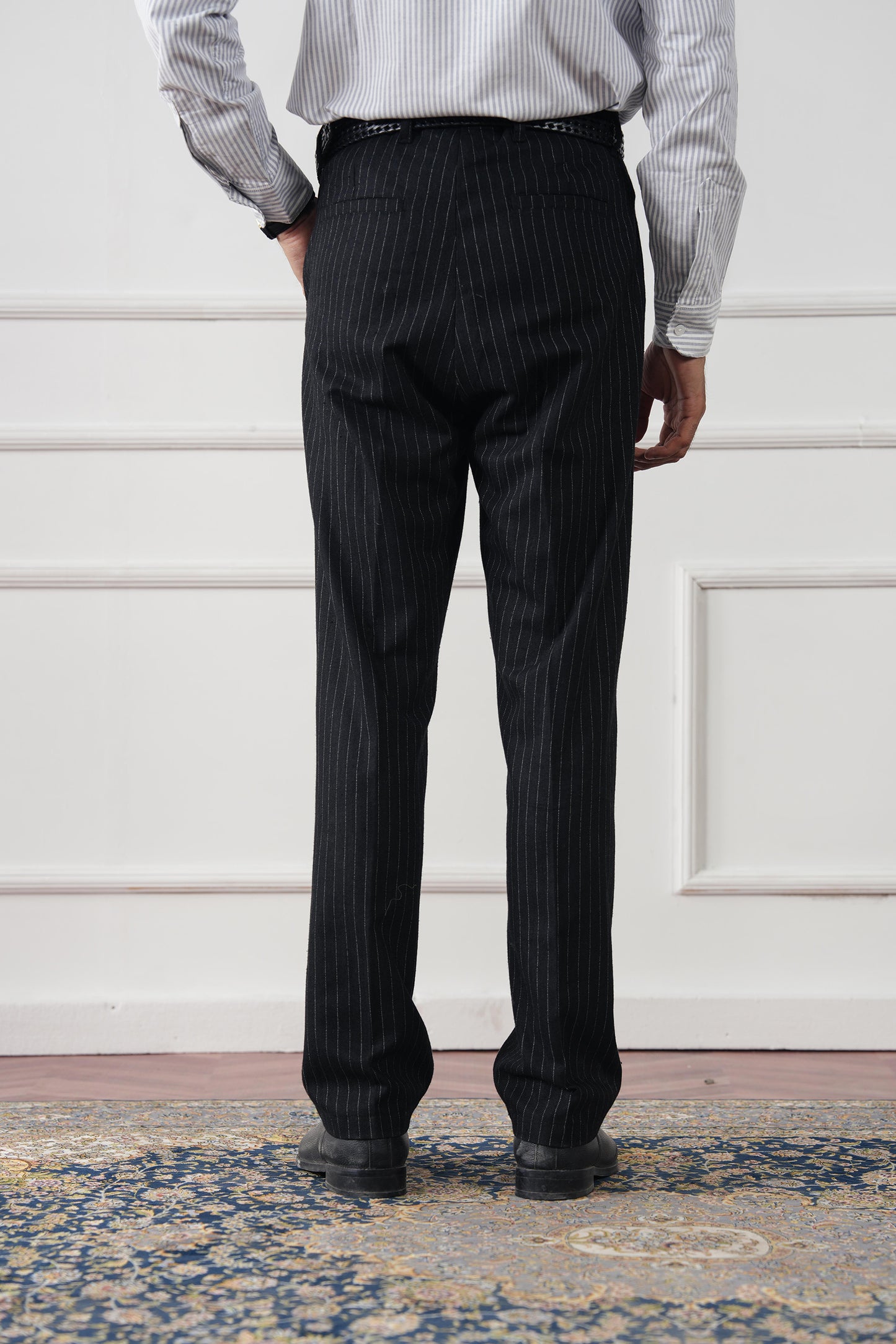 Pinstripe Wool Pant (MDP-02)