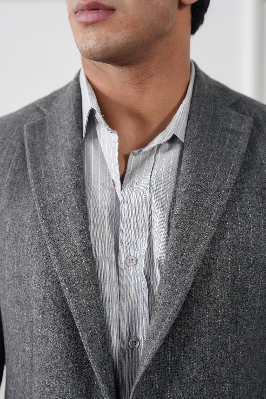 Signature Pinstripe Blazer (MWC-05)
