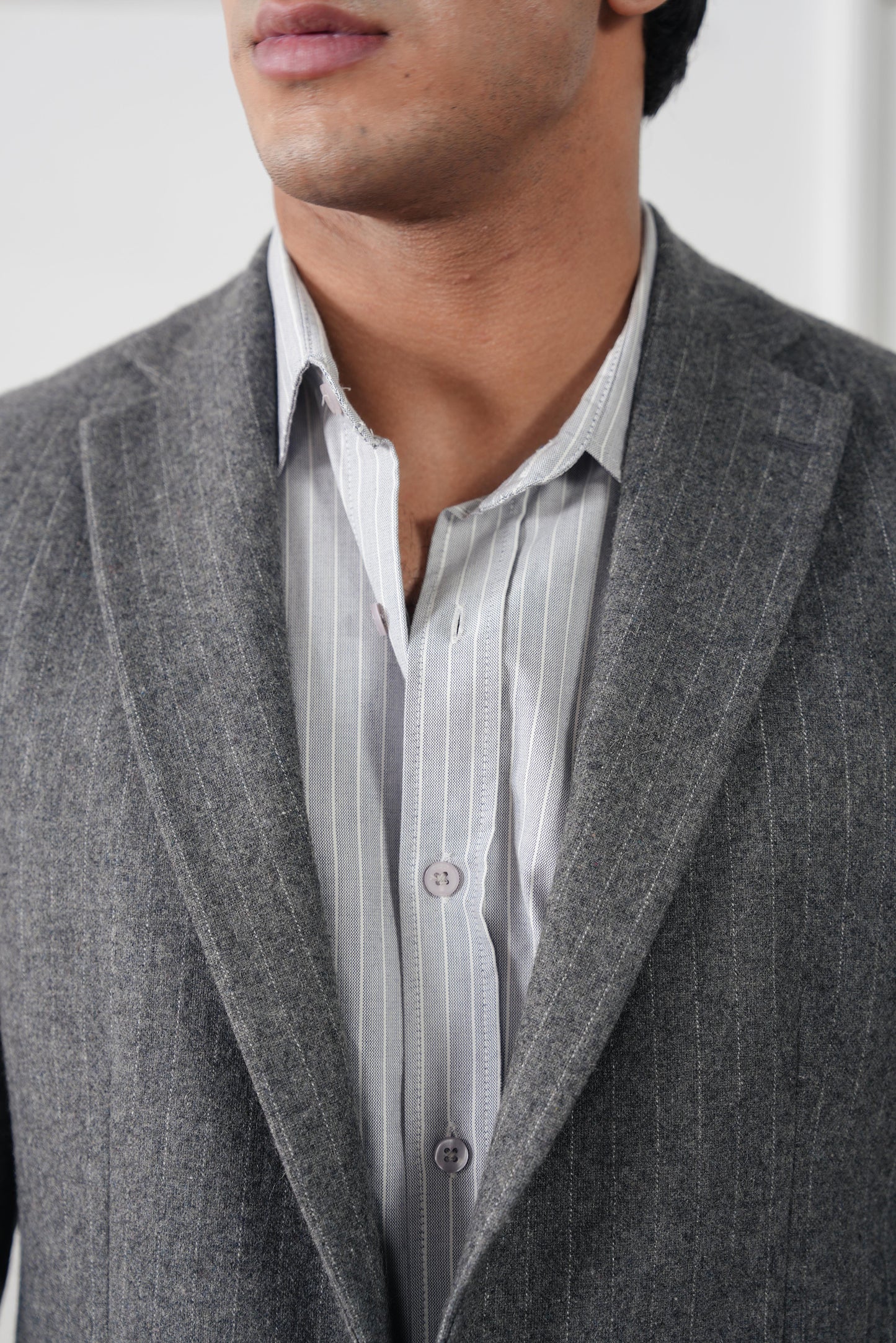 Signature Pinstripe Blazer (MWC-05)