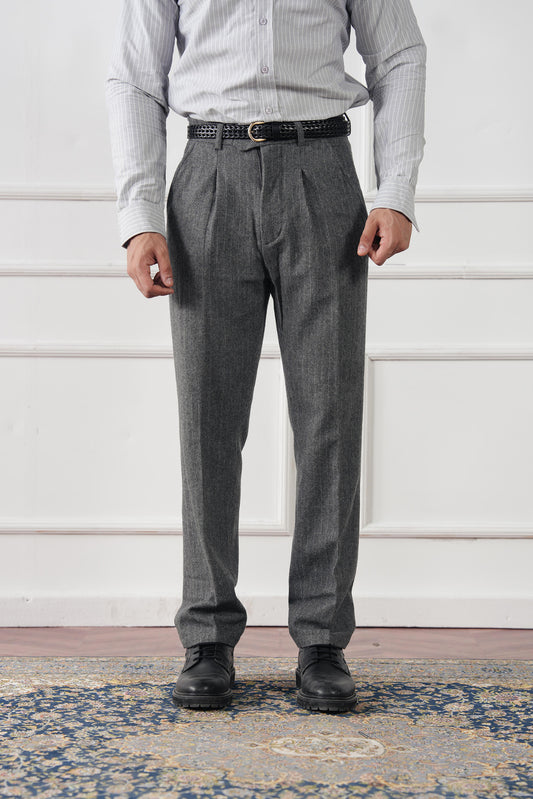 Pinstripe Wool Pant (MDP-01)