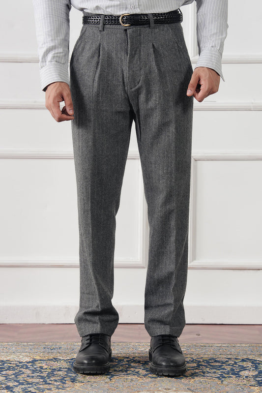 Pinstripe Wool Pant (MDP-01)