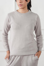 Round Neck Knit Sweater (WKS-02)