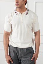 Textured Knit Polo Shirt (MKP-16)
