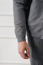 Pinstripe Wool Jacket (MWJ-08)