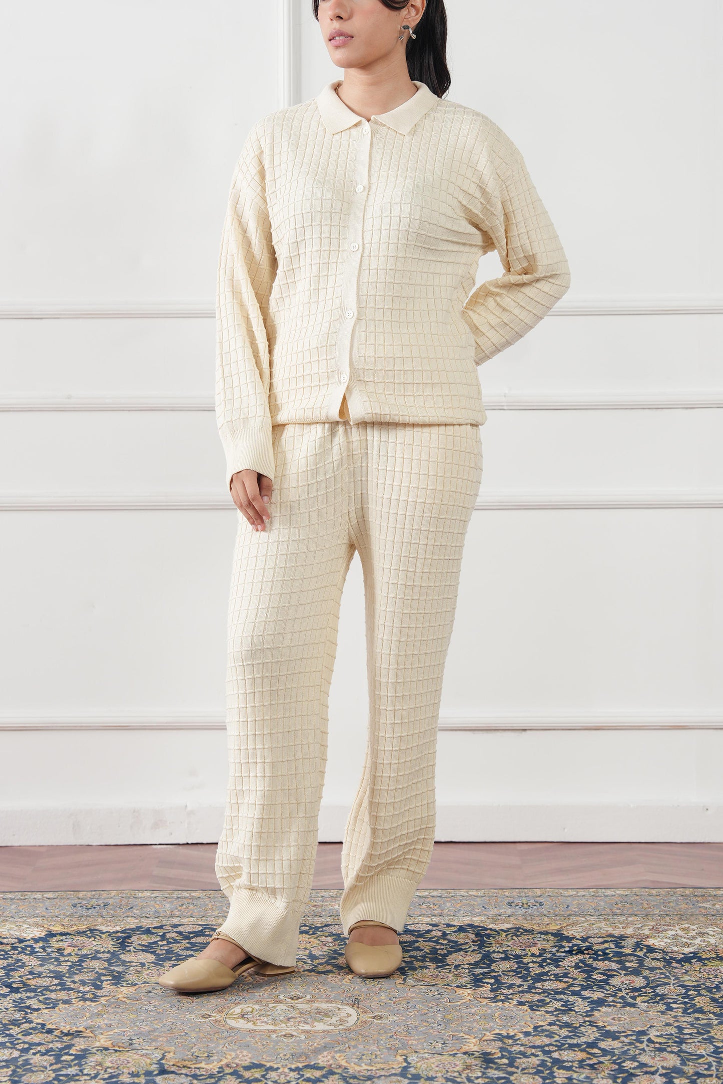 Waffle Knit Sweater (WKS-03)