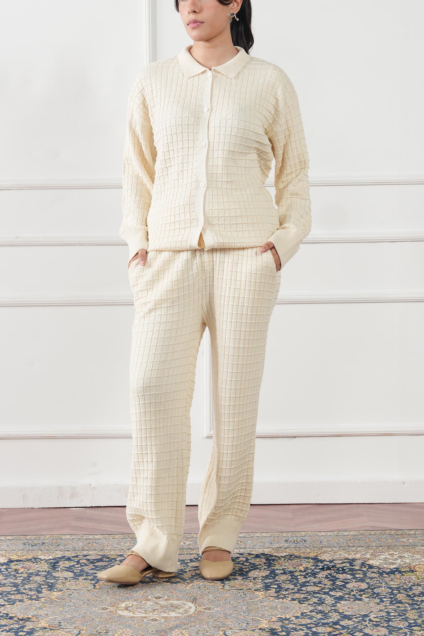 Waffle Knit Sweater (WKS-03)