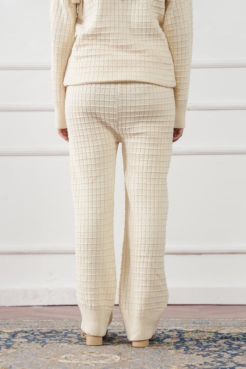 Cream Trousers for Women