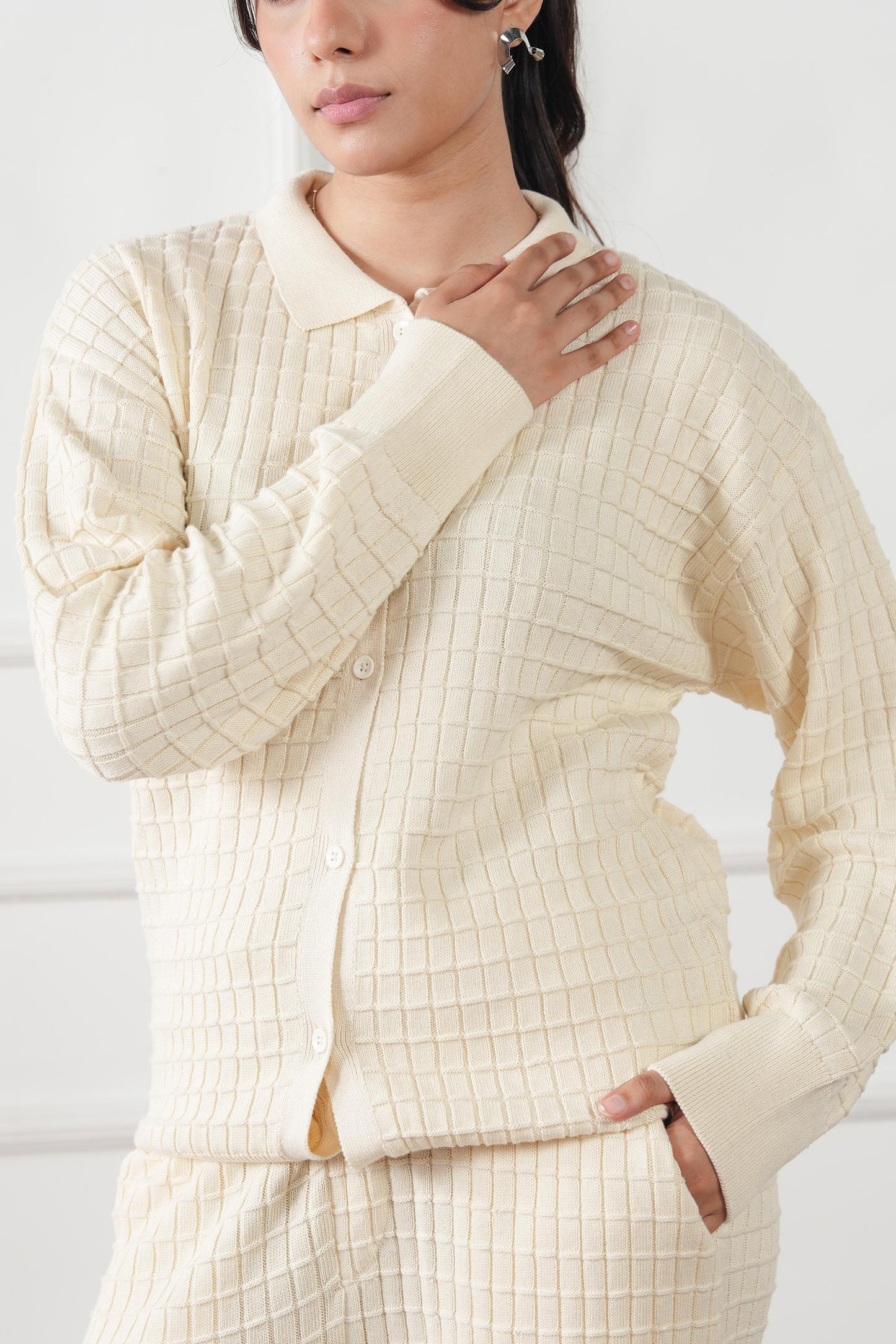 Waffle Knit Sweater (WKS-03)