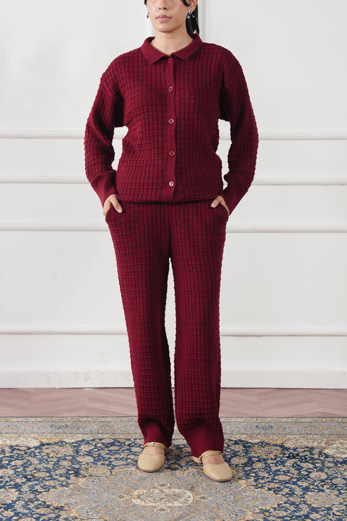 Imperial red Sweater for Women