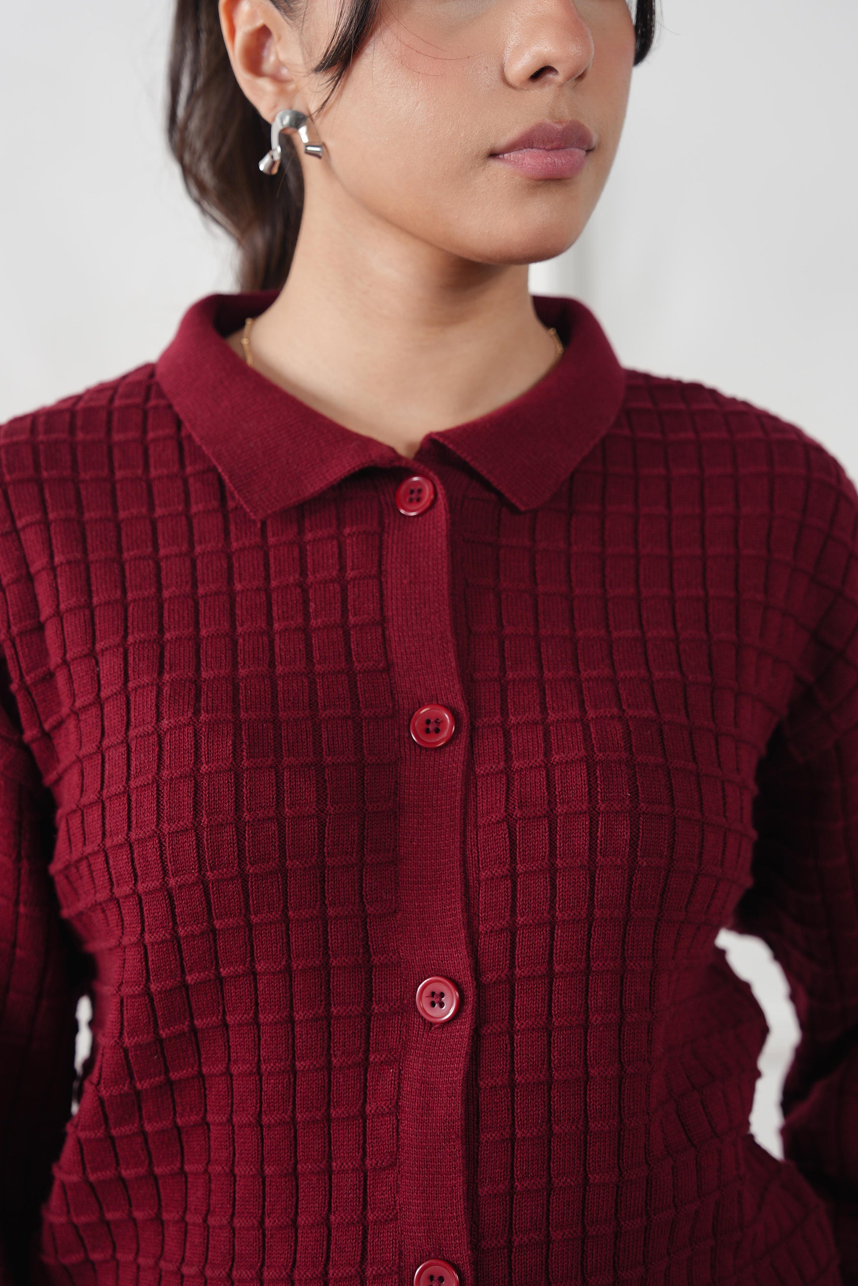 Waffle Knit Sweater (WKS-04)