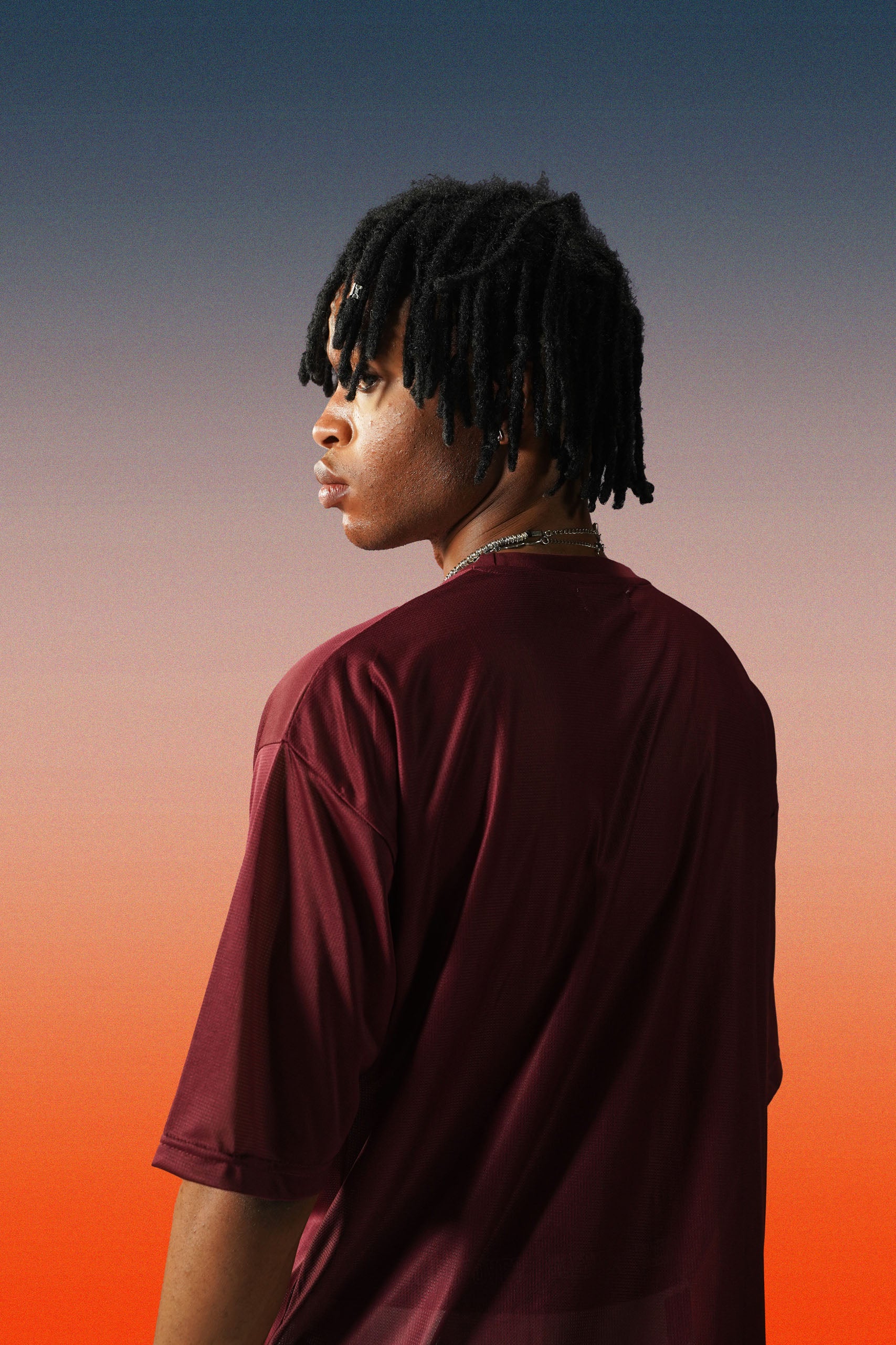 Mustangs Redwine Mesh Oversized Tee