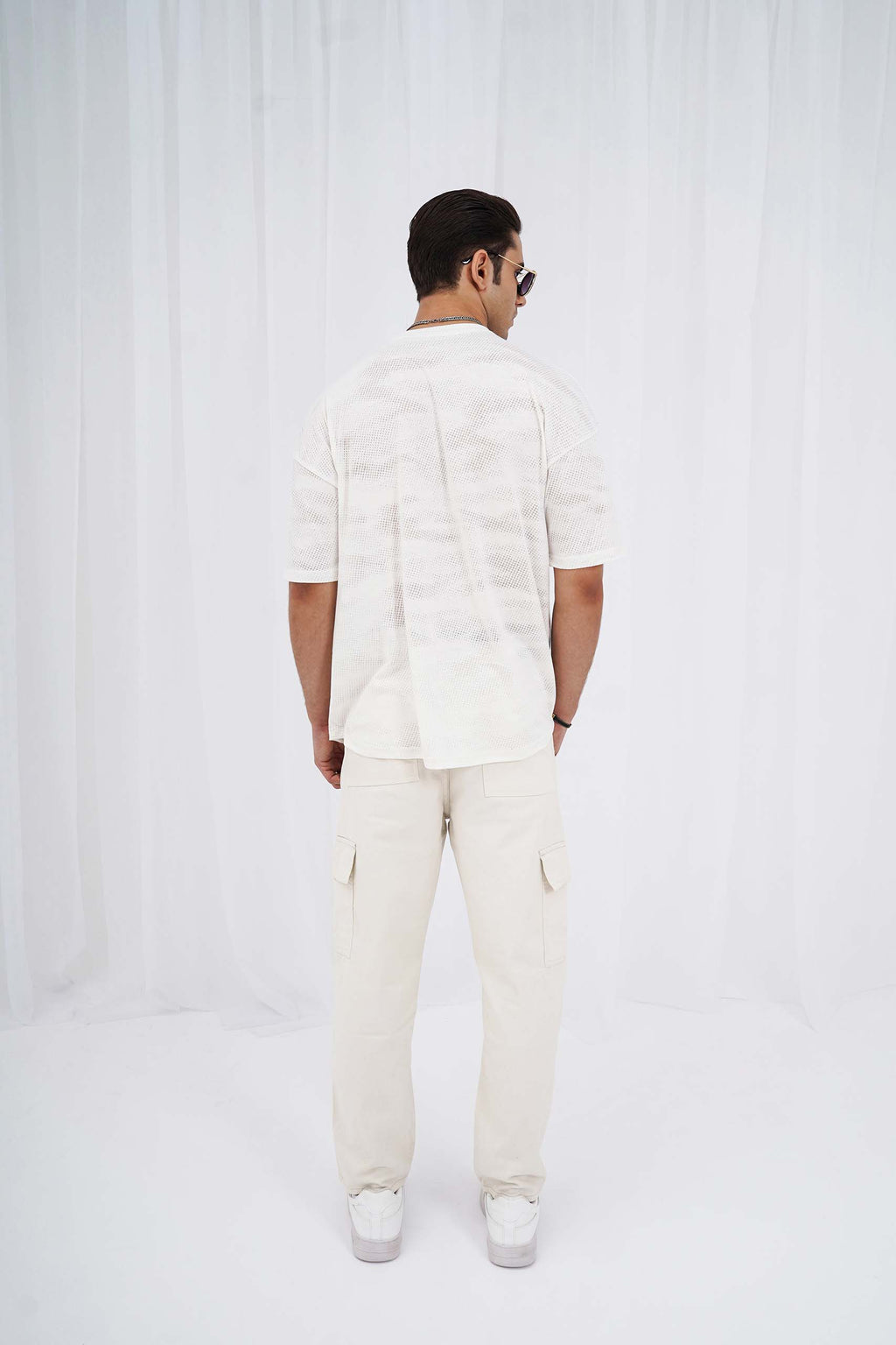Off White Cargo Pants