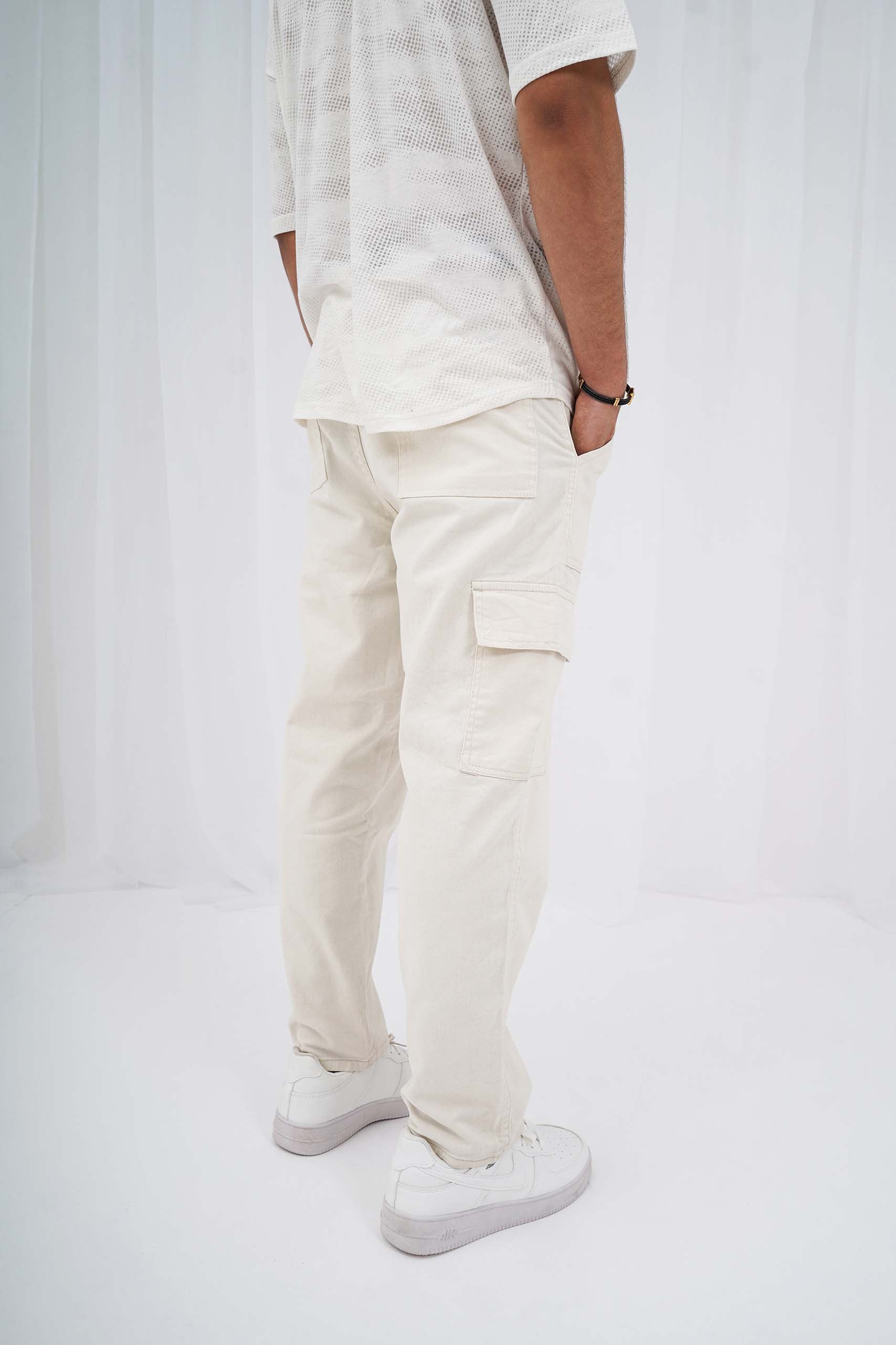 Off White Cargo Pants