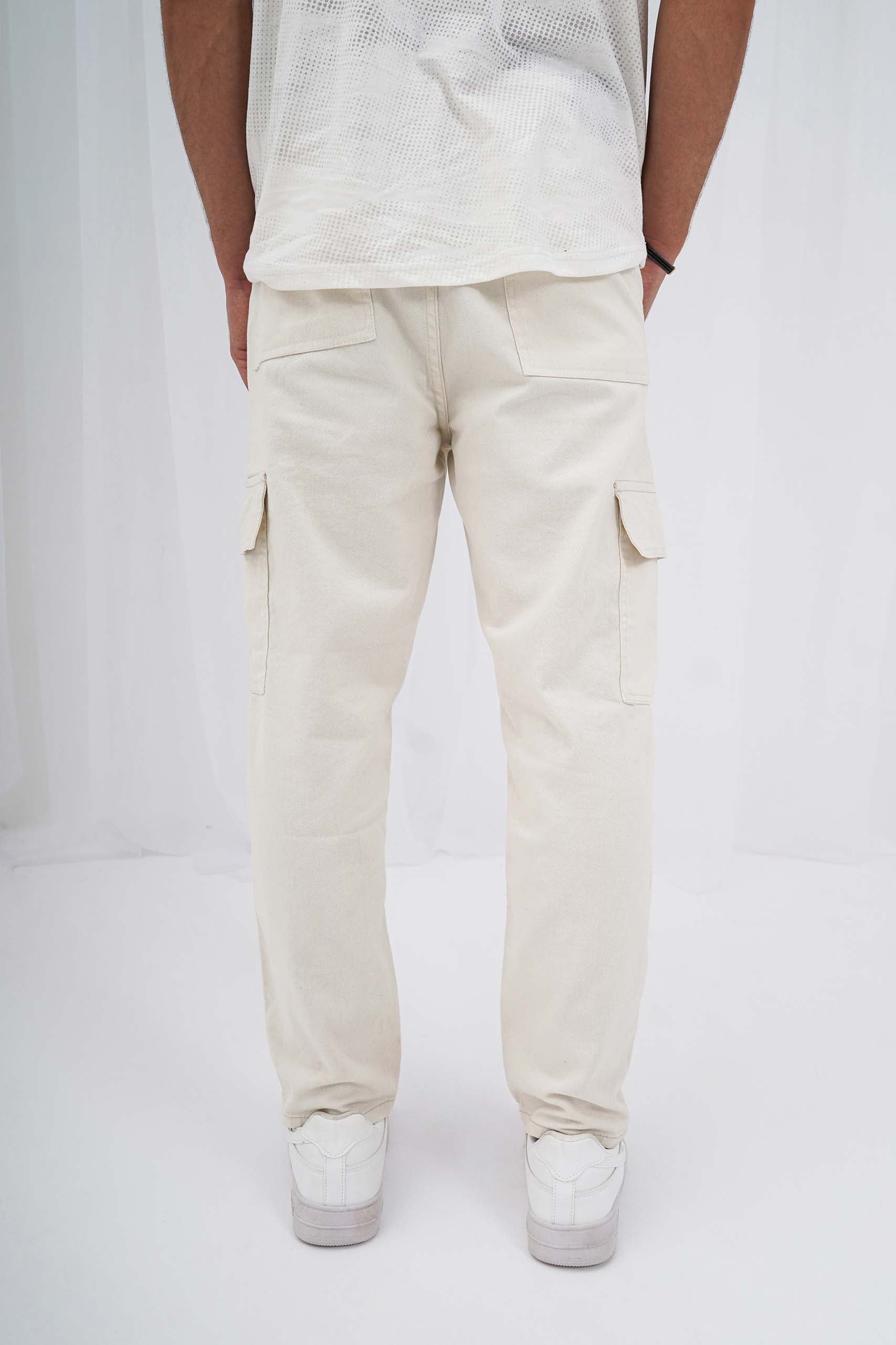 Off White Cargo Pants
