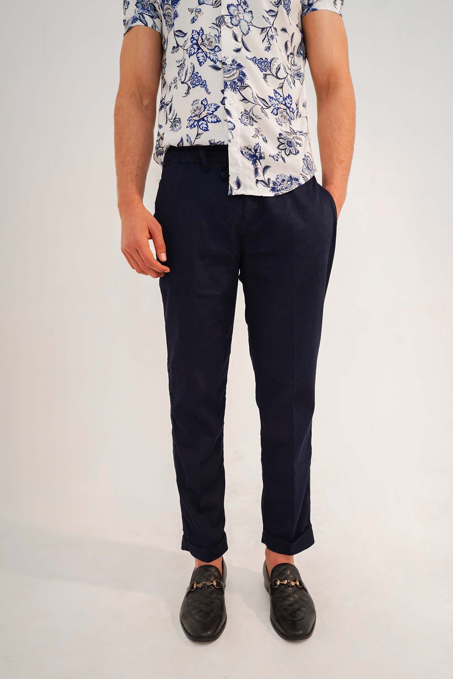 Navy Blue Trouser