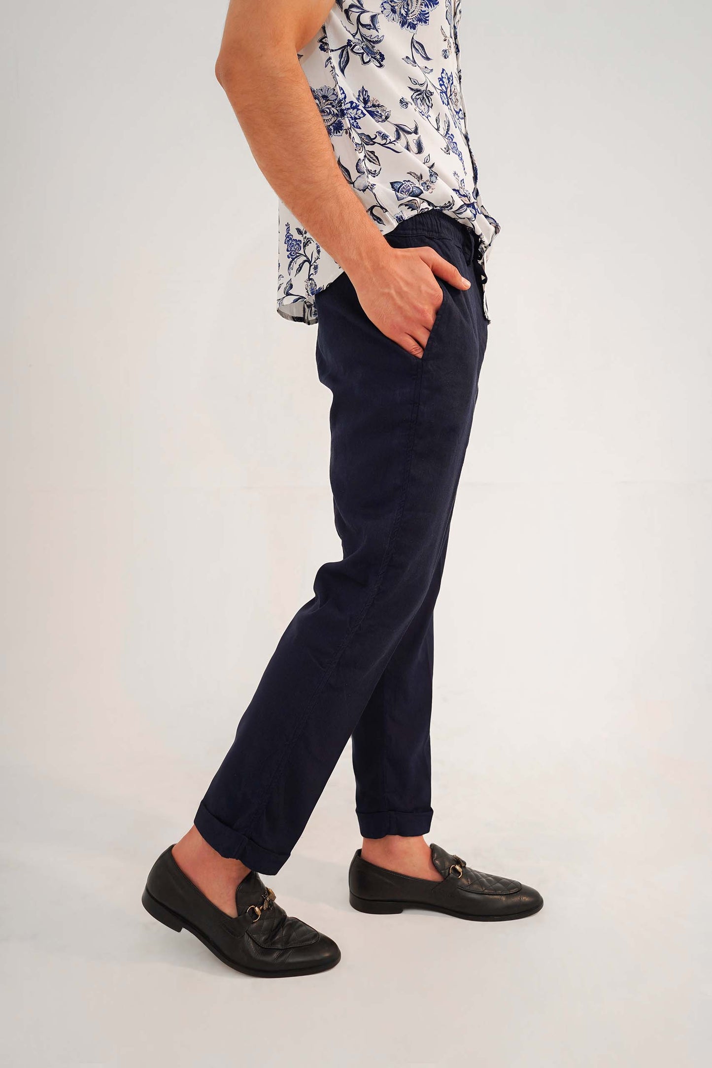 Navy Blue Trouser