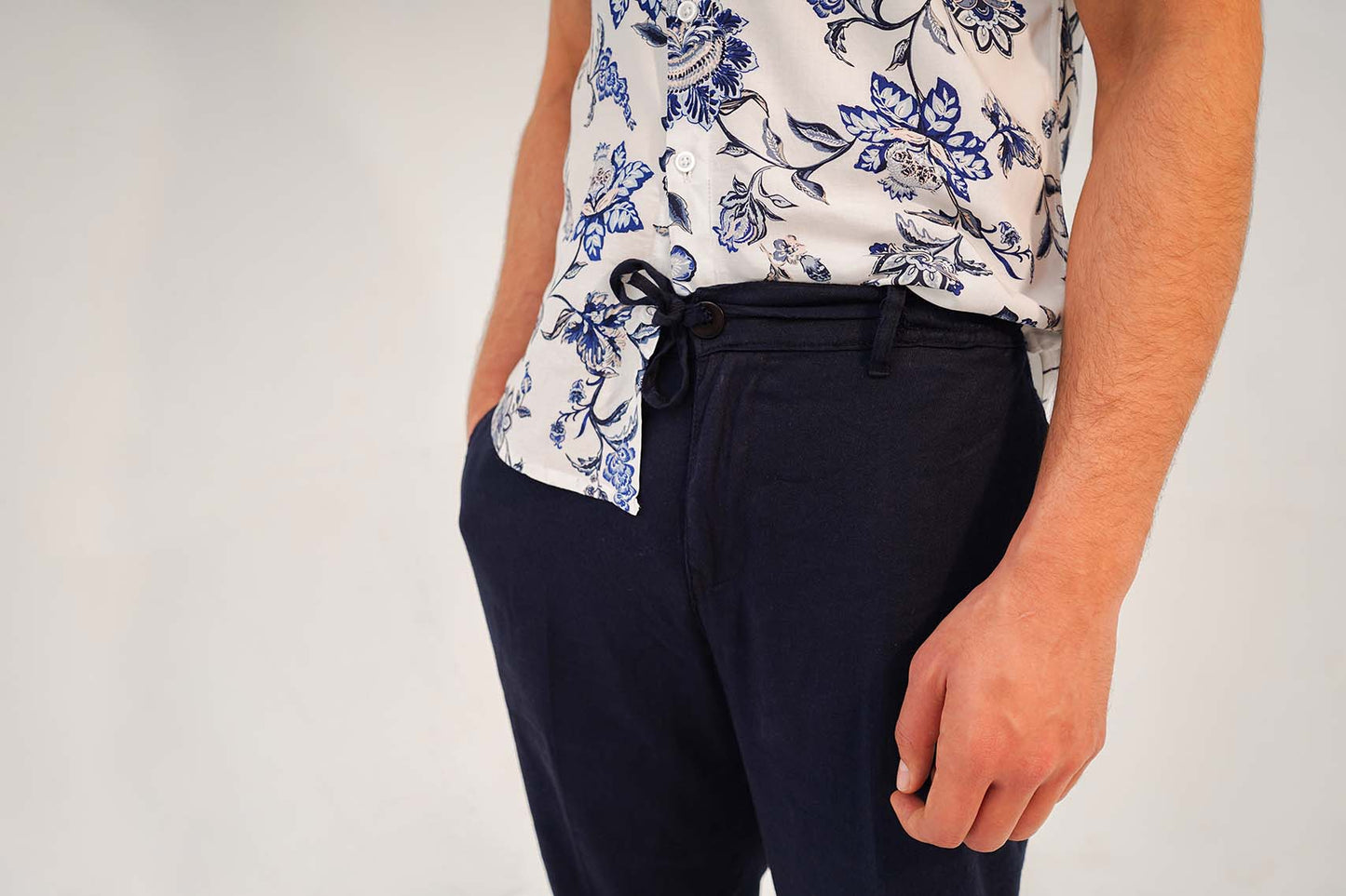 Navy Blue Trouser