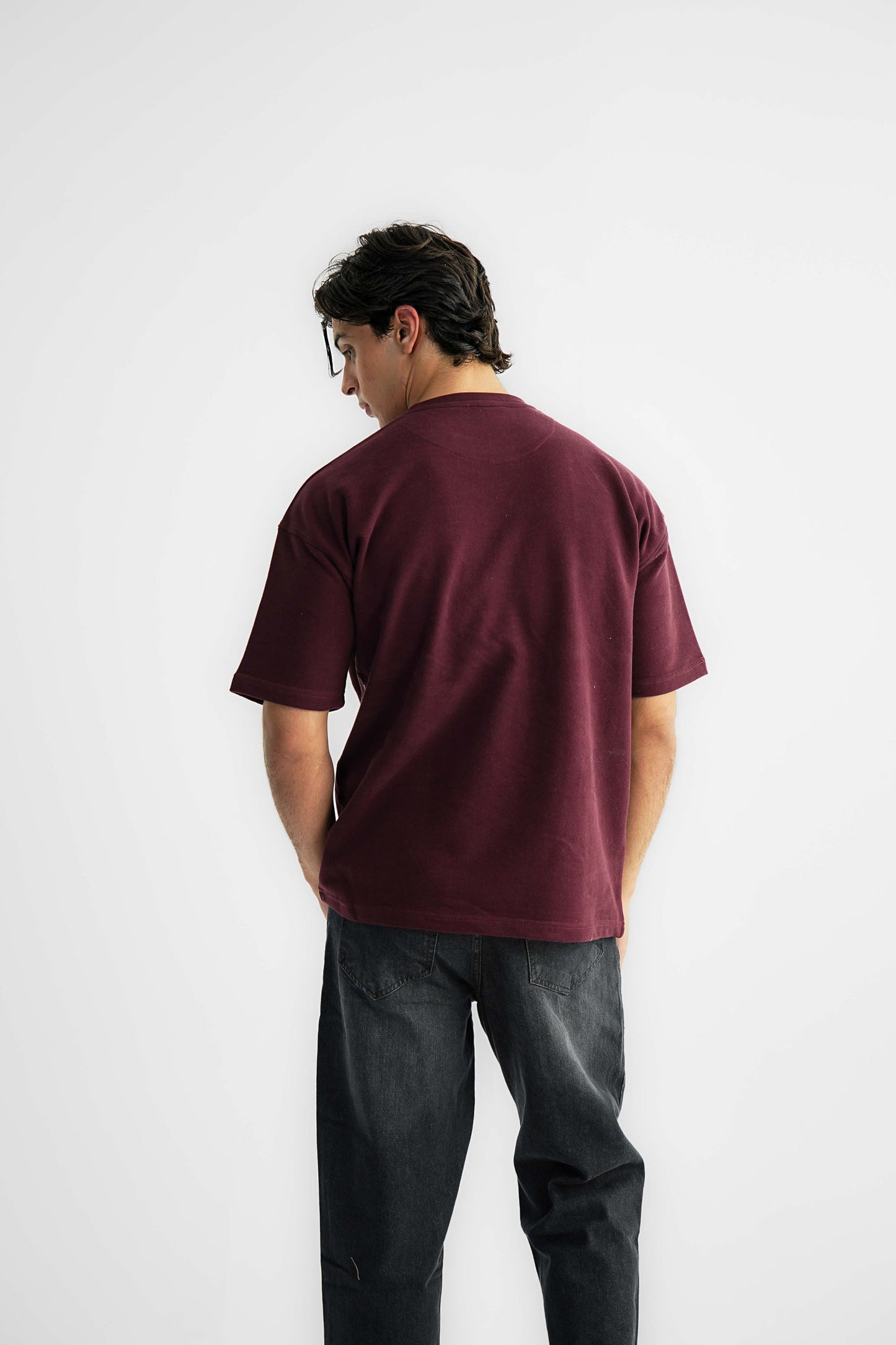 Nothing 0 Redwine Oversized Heavyweight Tee