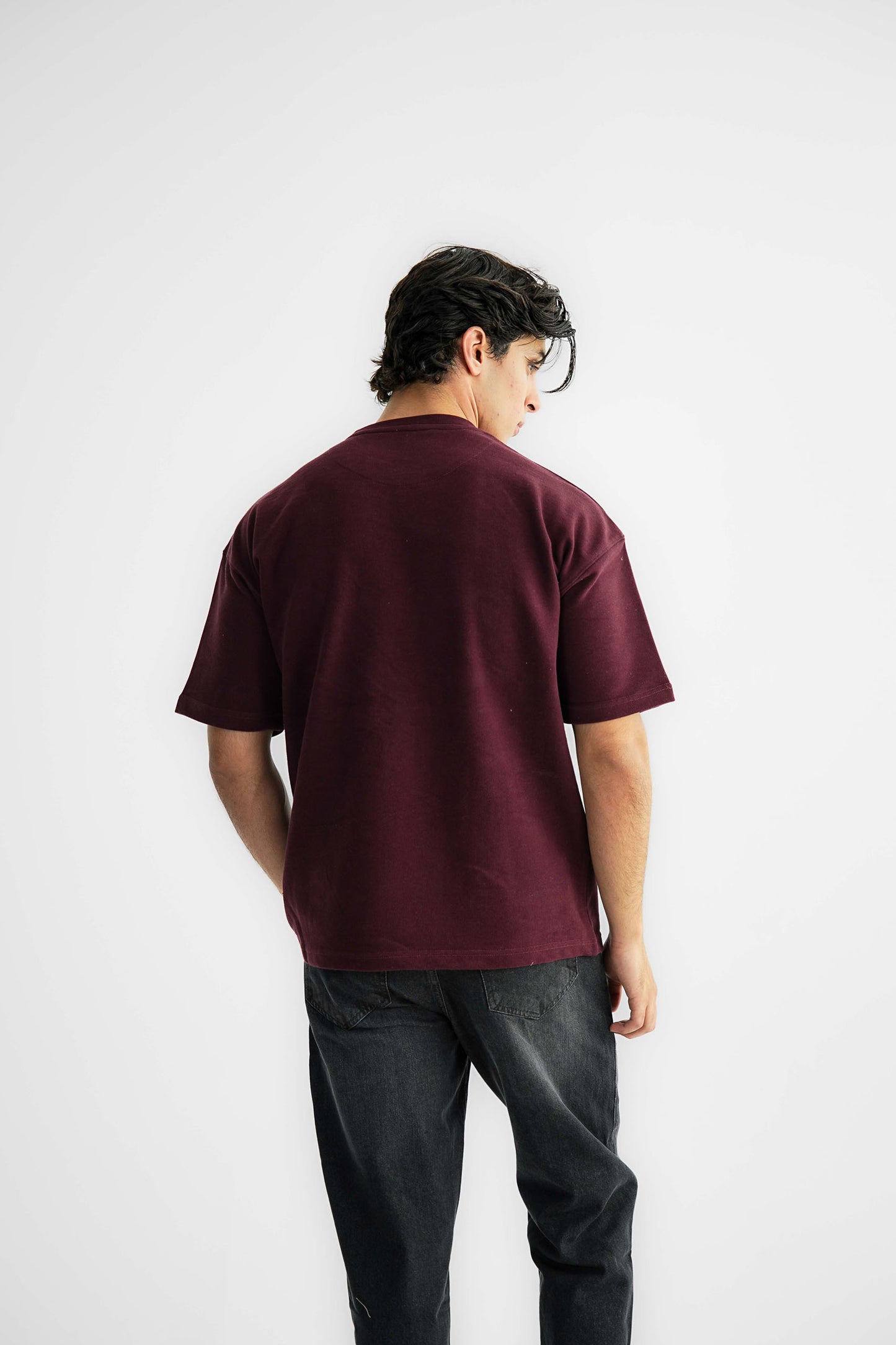 Nothing 0 Redwine Oversized Heavyweight Tee