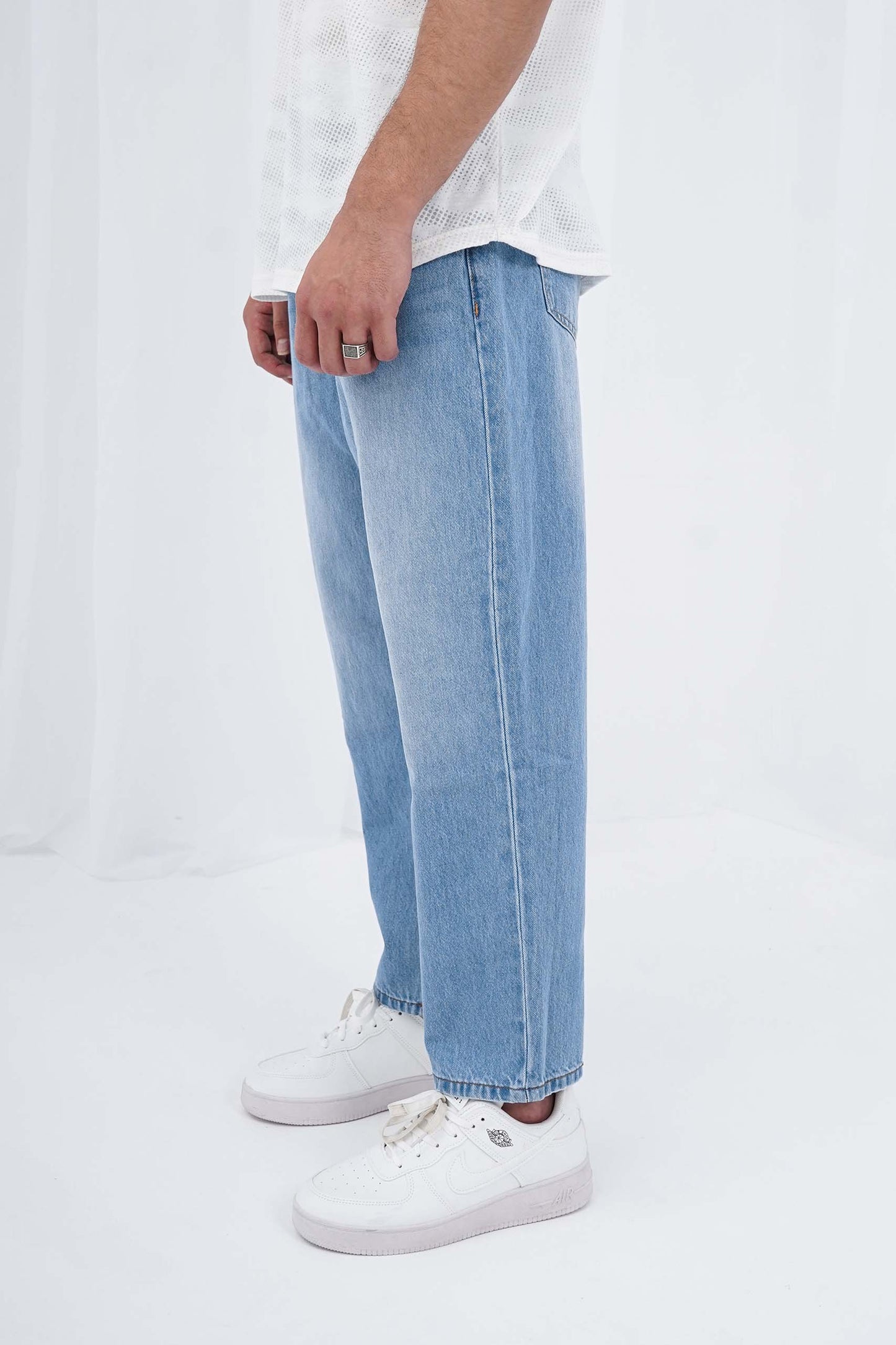 Sky Blue Jeans - Baggy Fit